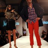 Cole Hamels poses on the runway